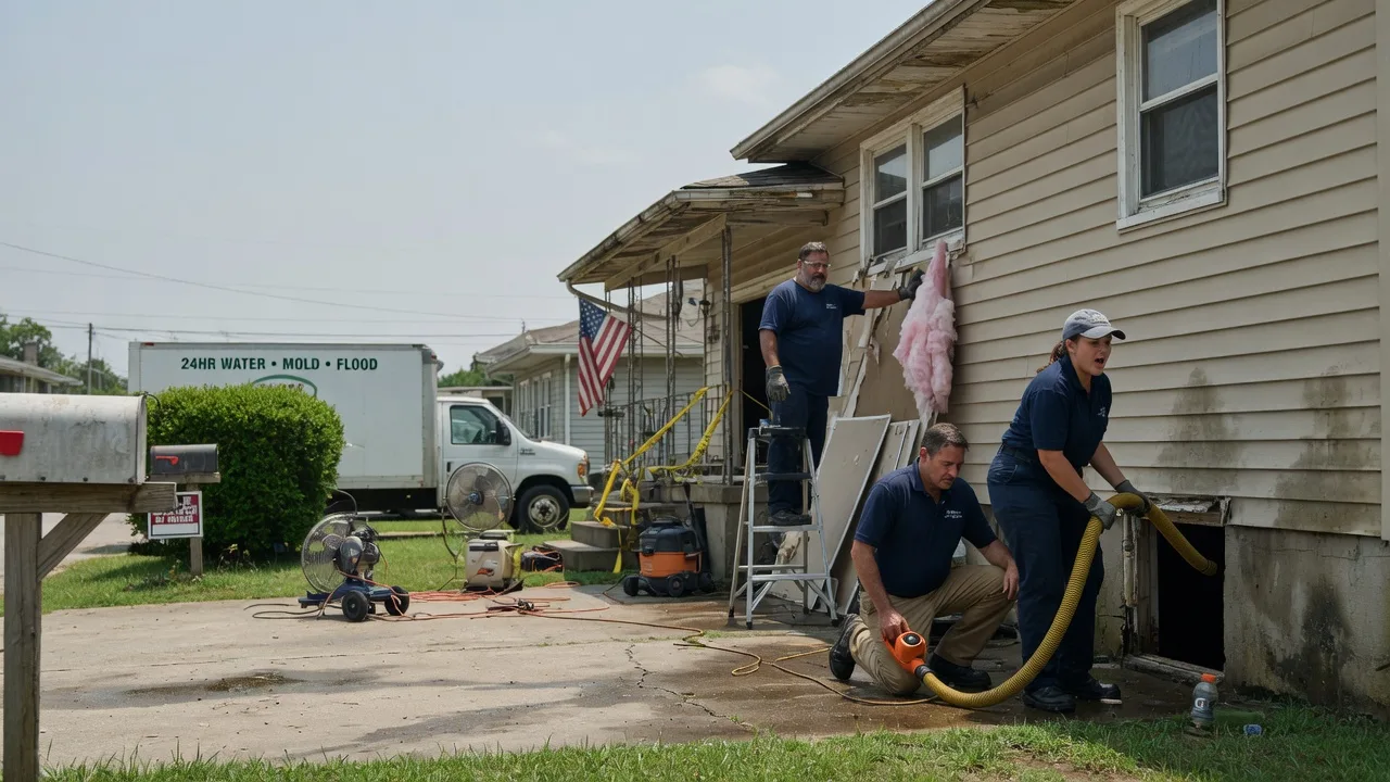 Water Damage Repair in Sandy Lake, PA near me